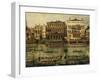 Regatta on Grand Canal Near Rialto in Venice-Francesco Guardi-Framed Giclee Print