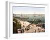 Regatta on the Kiel Fjord, Schleswig-Holstein, German, Pub. C.1895-null-Framed Photographic Print