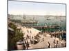 Regatta on the Kiel Fjord, Schleswig-Holstein, German, Pub. C.1895-null-Mounted Photographic Print