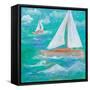 Regatta Winds III-Robin Maria-Framed Stretched Canvas