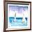 Regatta with Sailboats in Fresh Caribbean Breeze-M. Bleichner-Framed Art Print