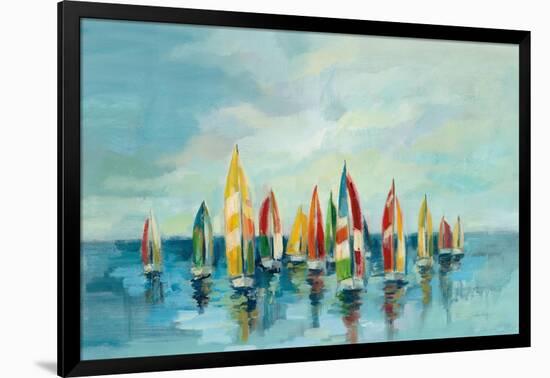 Regatta-Silvia Vassileva-Framed Art Print