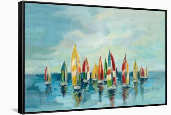 Regatta-Silvia Vassileva-Framed Stretched Canvas