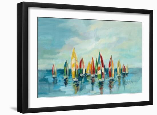 Regatta-Silvia Vassileva-Framed Art Print