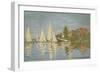 Regattas at Argenteuil, Ca 1872-Claude Monet-Framed Giclee Print