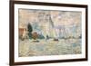 Regattas at Argenteuil-Claude Monet-Framed Art Print