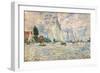 Regattas at Argenteuil-Claude Monet-Framed Art Print