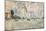 Regattas at Argenteuil-Claude Monet-Mounted Art Print