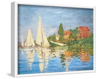 'Regattas in Argenteuil' Prints - Claude Monet | AllPosters.com