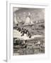 Regattas in La Spezias by Eduardo Matania (1847-1929), Italy, 20th Century-null-Framed Giclee Print