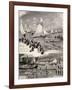 Regattas in La Spezias by Eduardo Matania (1847-1929), Italy, 20th Century-null-Framed Giclee Print