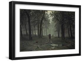 Regen Im Eichenwald, 1891-Iwan Iwanowitsch Schischkin-Framed Giclee Print