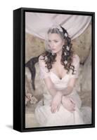 Regency Bride-Winter Wolf-Framed Stretched Canvas