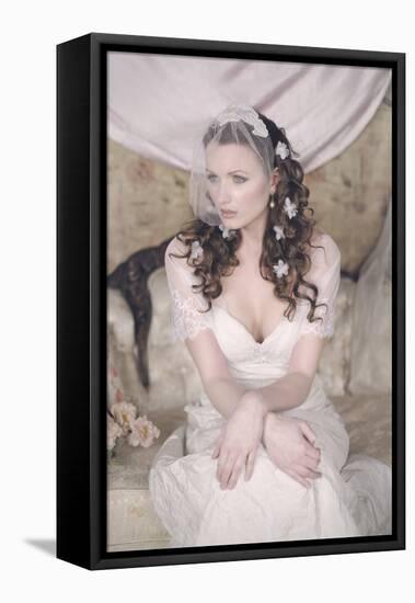 Regency Bride-Winter Wolf-Framed Stretched Canvas