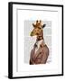 Regency Giraffe-Fab Funky-Framed Art Print