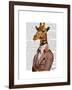 Regency Giraffe-Fab Funky-Framed Art Print