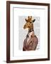 Regency Giraffe-Fab Funky-Framed Art Print