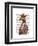 Regency Giraffe-Fab Funky-Framed Art Print