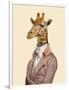 Regency Giraffe-Fab Funky-Framed Art Print