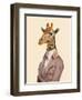 Regency Giraffe-Fab Funky-Framed Art Print