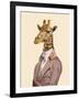 Regency Giraffe-Fab Funky-Framed Art Print