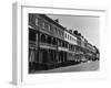 Regency Town Houses-Fred Musto-Framed Photographic Print