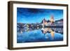 Regensburg, Bavaria, at Dawn-Markus Bleichner-Framed Art Print