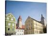 Regensburg, Bavaria, Germany, Europe-Michael Snell-Stretched Canvas