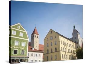 Regensburg, Bavaria, Germany, Europe-Michael Snell-Stretched Canvas