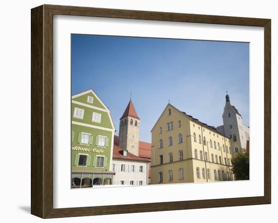 Regensburg, Bavaria, Germany, Europe-Michael Snell-Framed Photographic Print