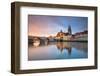 Regensburg. Cityscape Image of Regensburg, Germany during Spring Sunrise.-null-Framed Photographic Print