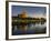 Regensburg in Bavaria, the Old Town. Dawn over the Old Town, Reflections in the River Danube-Martin Zwick-Framed Photographic Print