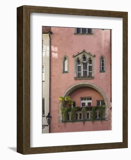 Regensburg in Bavaria, the Old Town Is Listed as UNESCO World Heritage. Medieval Old Town. Germany-Martin Zwick-Framed Photographic Print