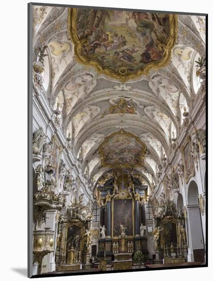 Regensburg in Bavaria. the Papal Basilica Sankt Emmeram Zu Regensburg. Germany-Martin Zwick-Mounted Photographic Print