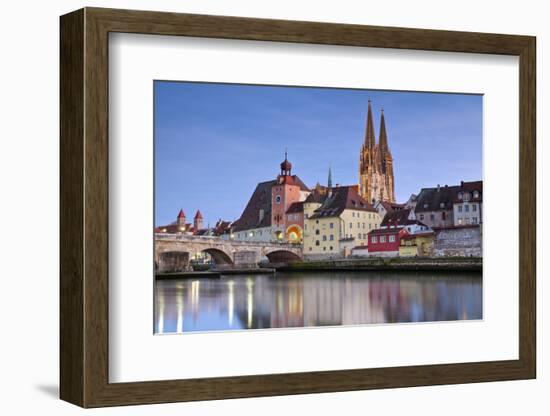 Regensburg.-rudi1976-Framed Photographic Print