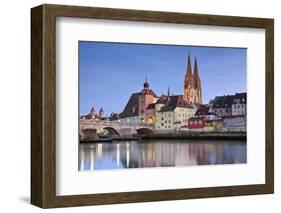 Regensburg.-rudi1976-Framed Photographic Print