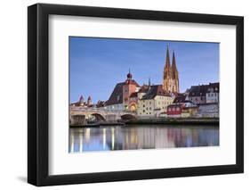 Regensburg.-rudi1976-Framed Photographic Print