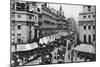 Regent Circus (Oxford Circus), London, 1880s-null-Mounted Giclee Print