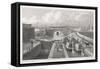 Regent's Canal East Entrance at Islington Tunnel-F.j. Havell-Framed Stretched Canvas