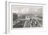 Regent's Canal East Entrance at Islington Tunnel-F.j. Havell-Framed Art Print