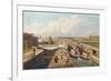 Regent's Canal, the East Entrance to the Islington Tunnel, C.1827, Engraved by John Cleghorn-Thomas Hosmer Shepherd-Framed Giclee Print