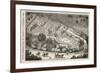 Regent's Park London: a Bird's Eye View of the Gardens of the Zoological Society-I. Dodd-Framed Art Print