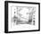 Regent's Quadrant-Joseph Pennell-Framed Premium Giclee Print