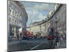 Regent Street, 6pm, June 2015-Peter Brown-Mounted Giclee Print