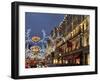 Regent Street Christmas-Charles Bowman-Framed Photographic Print