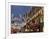 Regent Street Christmas-Charles Bowman-Framed Photographic Print