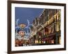 Regent Street Christmas-Charles Bowman-Framed Photographic Print