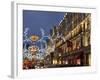 Regent Street Christmas-Charles Bowman-Framed Photographic Print