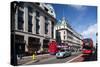 Regent Street from Picadilly Circus, Westminster, London-Felipe Rodriguez-Stretched Canvas