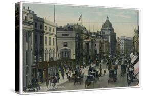 Regent Street in 1907-null-Stretched Canvas